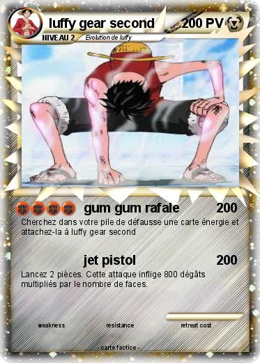 Pokemon luffy gear second