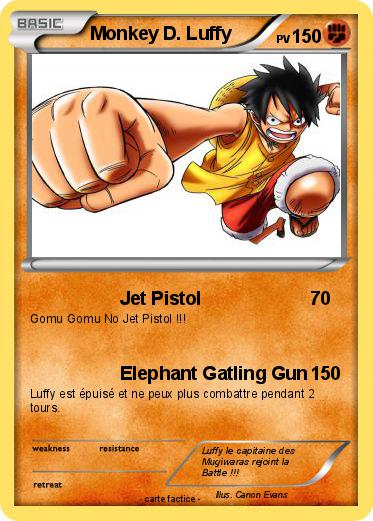 Pokemon Monkey D. Luffy