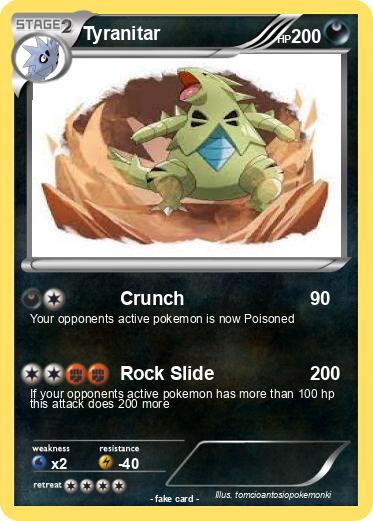 Pokemon Tyranitar