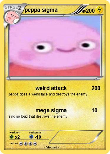Pokemon peppa sigma