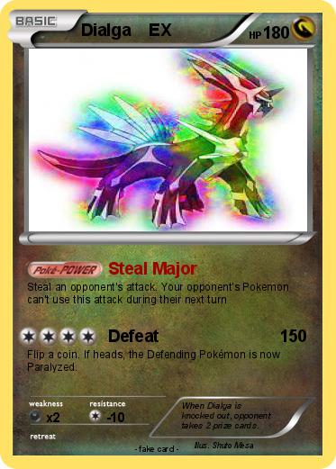 Pokemon Dialga    EX