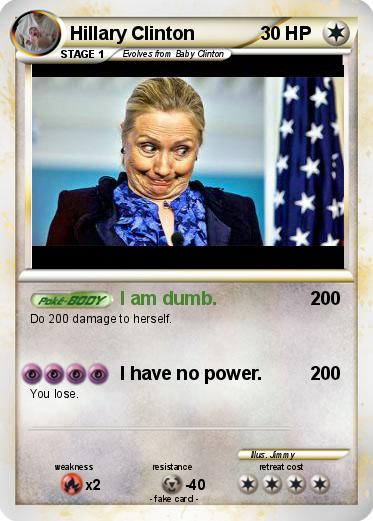 Pokemon Hillary Clinton