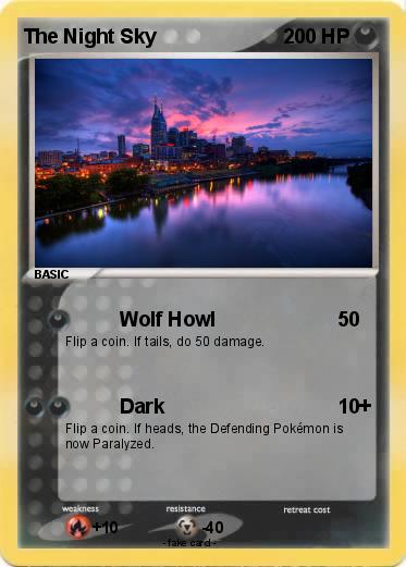 Pokemon The Night Sky
