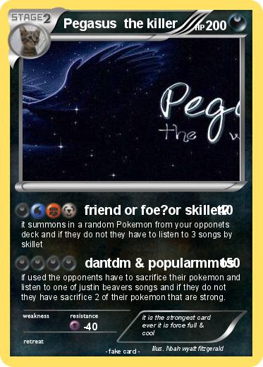 Pokemon Pegasus  the killer