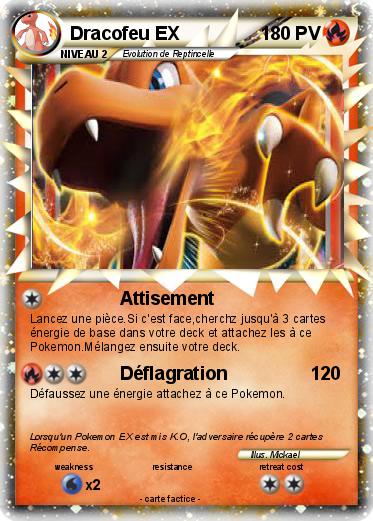 Pokemon Dracofeu EX