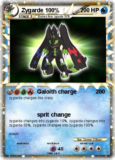 Pokemon Zygarde 100%
