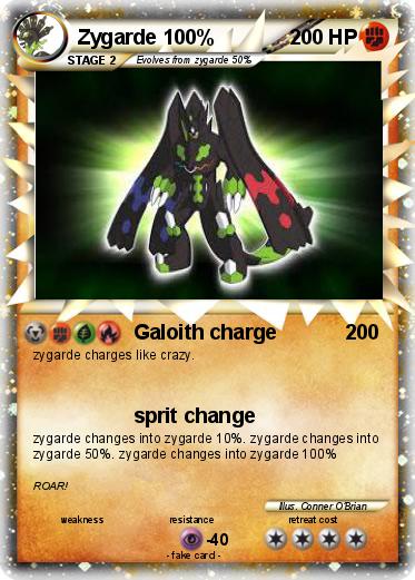 Pokemon Zygarde 100%