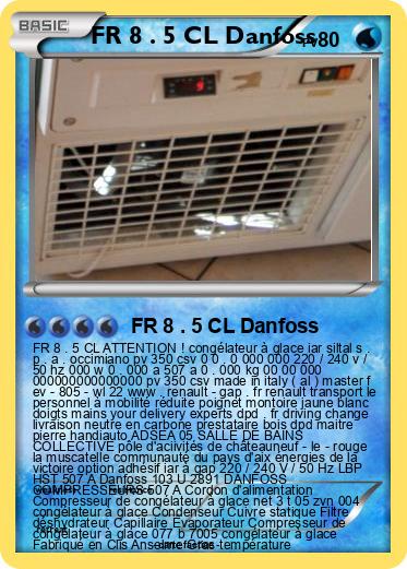 Pokemon FR 8 . 5 CL Danfoss