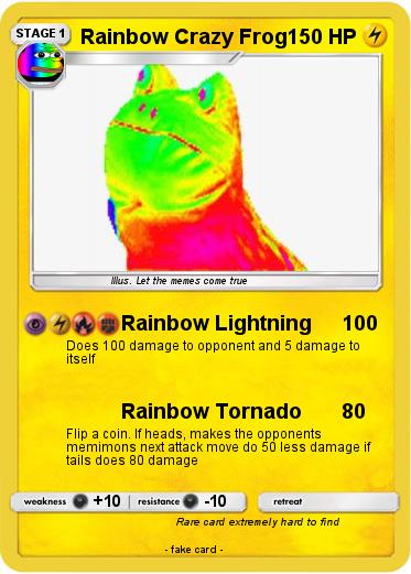 Pokemon Rainbow Crazy Frog