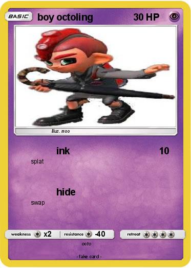 Pokemon boy octoling