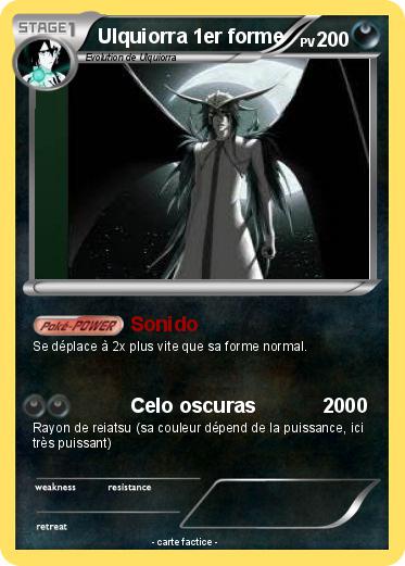 Pokemon Ulquiorra 1er forme