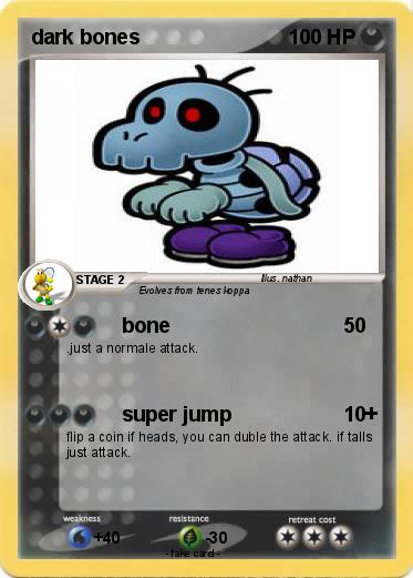 Pokemon dark bones
