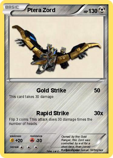 Pokemon Ptera Zord