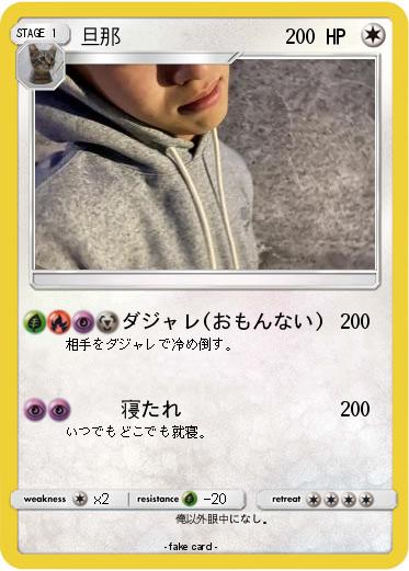 Pokemon 旦那