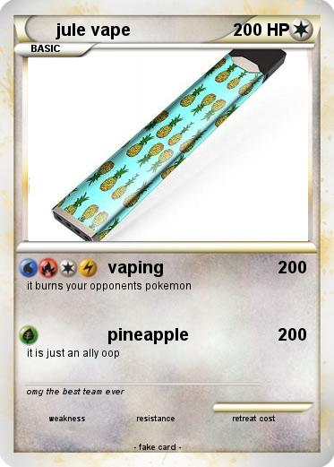 Pokemon jule vape