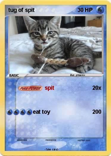 Pokemon tug of spit