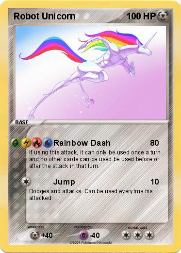 Pokemon Robot Unicorn