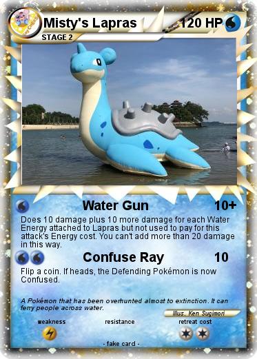 Pokemon Misty's Lapras