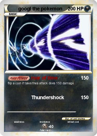 Pokemon googl the pokemon