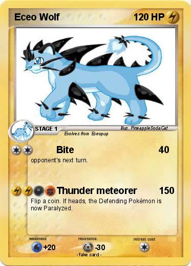 Pokemon Eceo Wolf