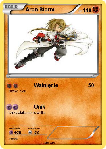Pokemon Aron Storm