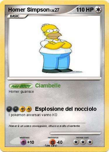 Pokemon Homer Simpson