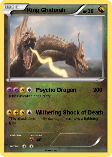 Pokemon King Ghidorah