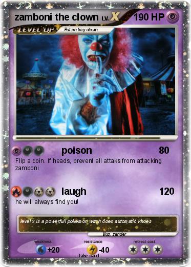 Pokemon zamboni the clown