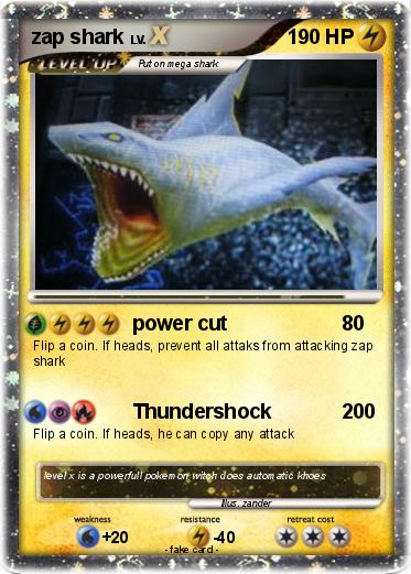Pokemon zap shark