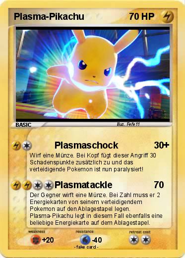 Pokemon Plasma-Pikachu
