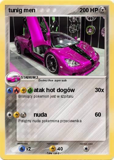 Pokemon tunig men