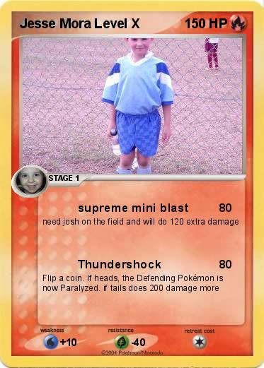 Pokemon Jesse Mora Level X