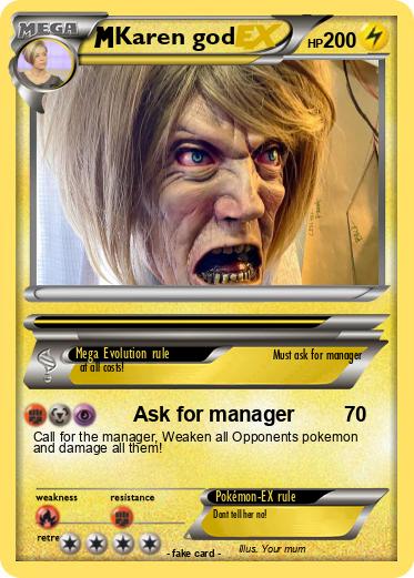 Pokemon Karen god