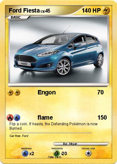 Pokemon Ford Fiesta