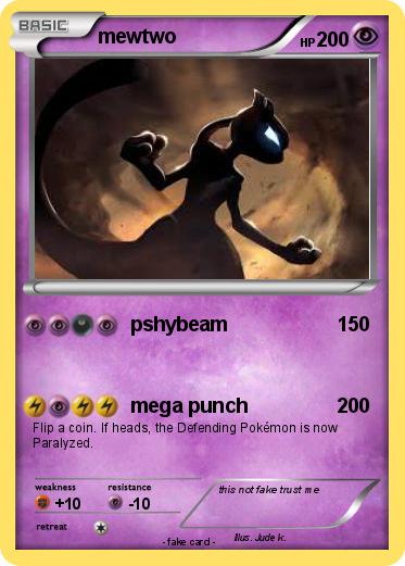 Pokemon mewtwo