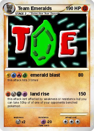 Pokemon Team Emeralds