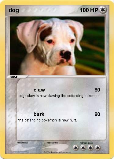 Pokemon dog