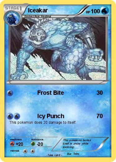 Pokemon Iceakar