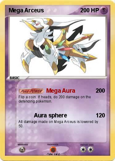 Pokemon Mega Arceus