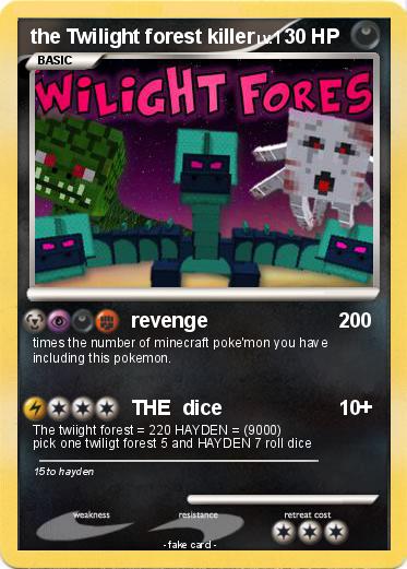 Pokemon the Twilight forest killer