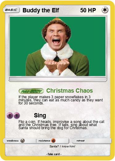 Pokemon Buddy the Elf
