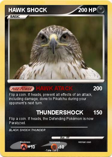 Pokemon HAWK SHOCK