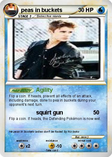 Pokemon peas in buckets