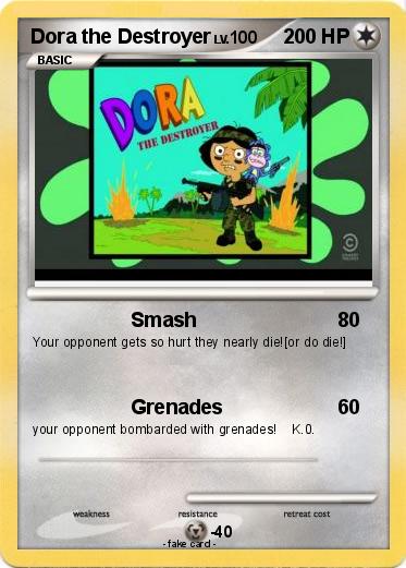 Pokemon Dora the Destroyer