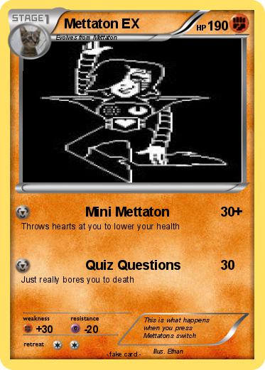 Pokemon Mettaton EX