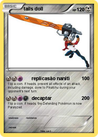 Pokemon tails doll