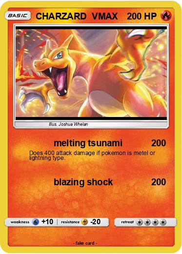 Pokemon CHARZARD  VMAX