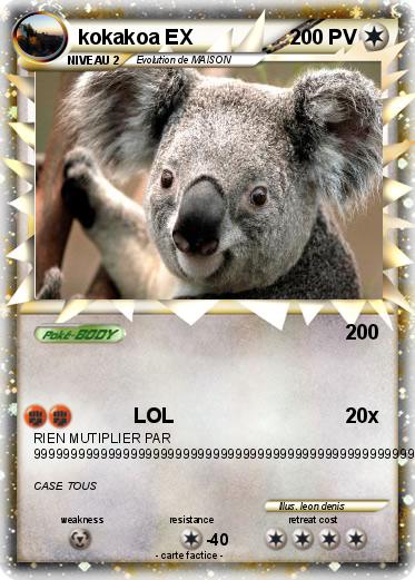 Pokemon kokakoa EX