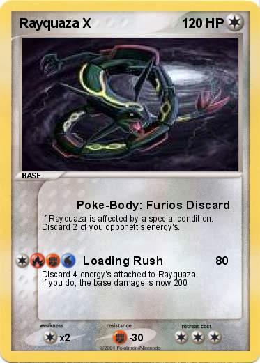 Pokemon Rayquaza X