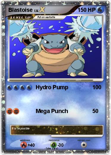 Pokemon Blastoise